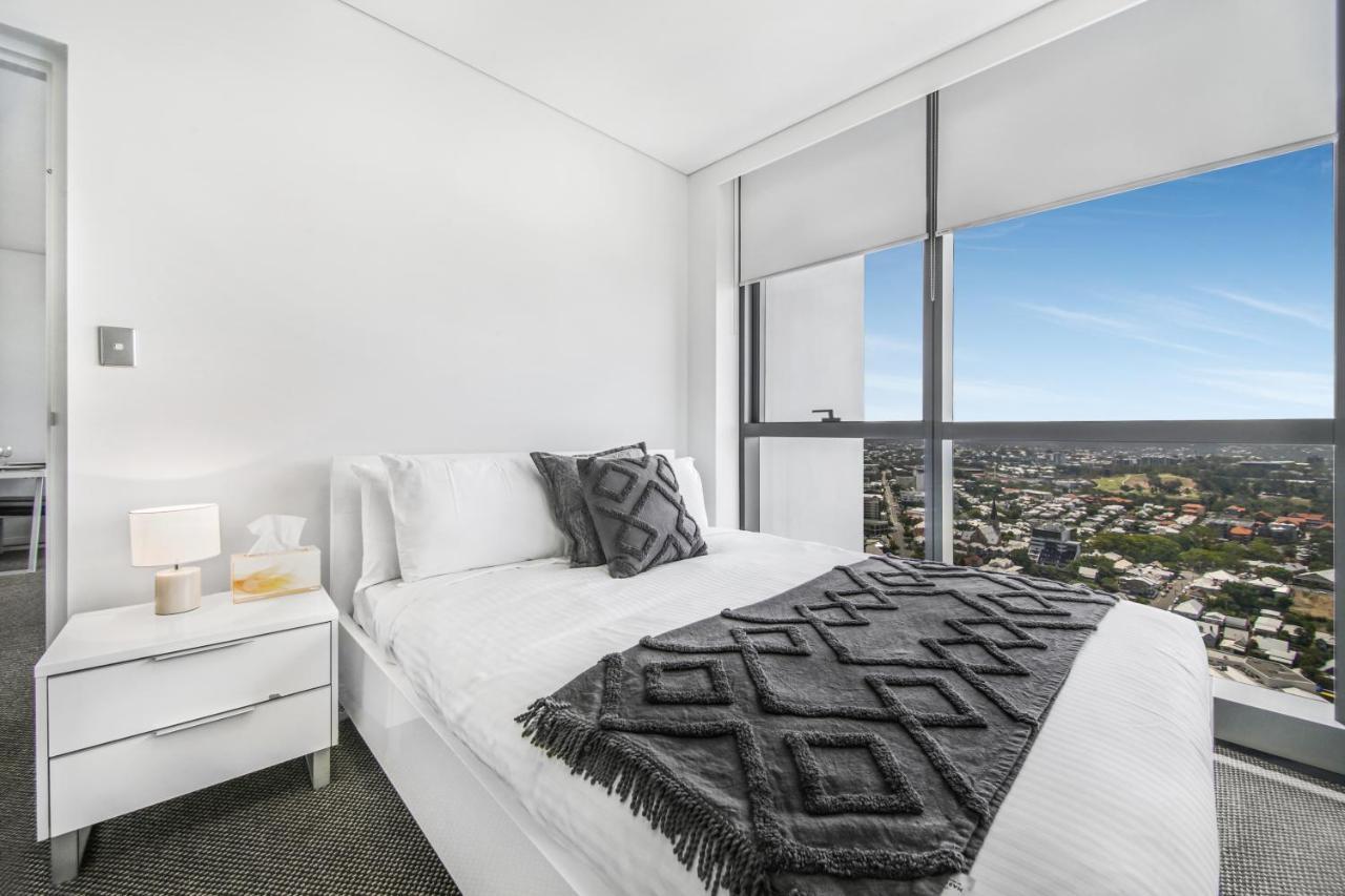 Cosy 1-Bed With 41St Floor City Views, Pool & Gym Brisbane Bagian luar foto